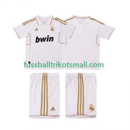 Fußballtrikots Real Madrid 2011 2012 Retro Kinder Kurzarm Heimtrikotsatz kaufen